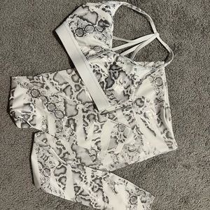 Puma Snake Print Legging Set